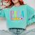 Colorful PARA Teacher Paraprofessional Cute Pencil Comfort Colors Sweatshirt Chalky Mint Colorful PARA Teacher Paraprofessional Cute Pencil Comfort Colors Sweatshirt Chalky Mint