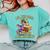 All The Cool Dragons Are Reading Dragon Teacher Comfort Colors Sweatshirt Chalky Mint