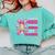 Created By God Called To Teacher Jesus Christian Teacher Comfort Colors Sweatshirt Chalky Mint