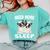Cute Boston Terrier Need More Sleep Pajamas Nightgown Comfort Colors Sweatshirt Chalky Mint