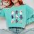 Cute Ghost Cat Playing Musical Halloween Music Teacher Comfort Colors Sweatshirt Chalky Mint Cute Ghost Cat Playing Musical Halloween Music Teacher Comfort Colors Sweatshirt Chalky Mint