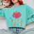 Cute Maestra Teacher Comfort Colors Sweatshirt Chalky Mint
