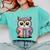 Cute Reading Owl Book Lover Teacher Librarian Bookworm Comfort Colors Sweatshirt Chalky Mint Cute Reading Owl Book Lover Teacher Librarian Bookworm Comfort Colors Sweatshirt Chalky Mint