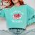 Cute Spanish Teacher Dual Language Bilingual Teacher Men Women Comfort Colors Sweatshirt Chalky Mint