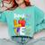 Cute Teach Love And Inspire Men Women Teacher Comfort Colors Sweatshirt Chalky Mint