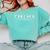 Cute Trendy Teacher Shirt I'Ll Be There For You Comfort Colors Sweatshirt Chalky Mint