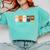 Daycare Teacher Halloween Infant Squad Spooky Childcare Fall Comfort Colors Sweatshirt Chalky Mint