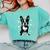 Dog Boston Terrier For Men Women Comfort Colors Sweatshirt Chalky Mint