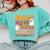 What Are We Doing Today Halloween PE Spooky Teacher Comfort Colors Sweatshirt Chalky Mint