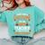I Don't Need a Costume I'm An Art Teacher Retro Halloween Comfort Colors Sweatshirt Chalky Mint