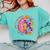 Dyslexia Different Perspective Reading Brain Floral Teacher Comfort Colors Sweatshirt Chalky Mint Dyslexia Different Perspective Reading Brain Floral Teacher Comfort Colors Sweatshirt Chalky Mint