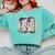Eagles Teacher School Sports Fan Team Spirit Comfort Colors Sweatshirt Chalky Mint Eagles Teacher School Sports Fan Team Spirit Comfort Colors Sweatshirt Chalky Mint