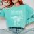 Lets Eat Kids Punctuation Saves Lives Dinosaur Teacher Comfort Colors Sweatshirt Chalky Mint