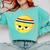The Eggcellent Athlete Good Egg Teacher Halloween Food Group Comfort Colors Sweatshirt Chalky Mint
