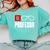 El Professor Money Costume Profesor Glasses Men Teacher Gift Comfort Colors Sweatshirt Chalky Mint