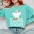 Faboolous Substitute Teacher Halloween Costume Comfort Colors Sweatshirt Chalky Mint