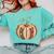 Fall Book Pumpkin Fall Librarians Bookworm Teachers Students Comfort Colors Sweatshirt Chalky Mint