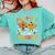 Fall In Love With Learning Fall Teacher Thanksgiving Retro Comfort Colors Sweatshirt Chalky Mint Fall In Love With Learning Fall Teacher Thanksgiving Retro Comfort Colors Sweatshirt Chalky Mint