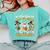 Are You Fall o Ween Directions Halloween Skeleton Teacher Comfort Colors Sweatshirt Chalky Mint Are You Fall o Ween Directions Halloween Skeleton Teacher Comfort Colors Sweatshirt Chalky Mint