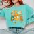 Fall Teacher Pumpkin Coquette Bow Autumn Classroom Comfort Colors Sweatshirt Chalky Mint Fall Teacher Pumpkin Coquette Bow Autumn Classroom Comfort Colors Sweatshirt Chalky Mint