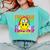 Field Trip Squad Groovy Field Day Smile Face Teacher Tie Dye Comfort Colors Sweatshirt Chalky Mint