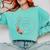 Floral Learning Disabilities Teacher Consultant SPED Teacher Comfort Colors Sweatshirt Chalky Mint