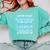 Fun German Teacher Appreciation Language Class Saying Comfort Colors Sweatshirt Chalky Mint