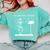 Funny Skeleton Music Teacher I'Ll Wait Until It's Quiet Comfort Colors Sweatshirt Chalky Mint