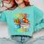 Future Teacher Costume For Kids Back To School Boy Girl Comfort Colors Sweatshirt Chalky Mint