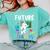 Future Teacher School Teacher Female Comfort Colors Sweatshirt Chalky Mint Future Teacher School Teacher Female Comfort Colors Sweatshirt Chalky Mint