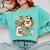 Ghost Reading Books Halloween Bow Spooky Teacher Student Comfort Colors Sweatshirt Chalky Mint Ghost Reading Books Halloween Bow Spooky Teacher Student Comfort Colors Sweatshirt Chalky Mint
