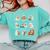 Ghost Reading Teacher Halloween Librarian Book Lover School Comfort Colors Sweatshirt Chalky Mint Ghost Reading Teacher Halloween Librarian Book Lover School Comfort Colors Sweatshirt Chalky Mint