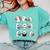 Ghosts With Books Library Halloween Men Women Kids Teacher Comfort Colors Sweatshirt Chalky Mint Ghosts With Books Library Halloween Men Women Kids Teacher Comfort Colors Sweatshirt Chalky Mint