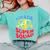 Grade 4 Super Squad Superhero Teacher Team Comfort Colors Sweatshirt Chalky Mint