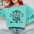 Granddaughter Nanas Girl Comfort Colors Sweatshirt Chalky Mint