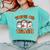 Halloween Teacher Ghosts Trick Or Teach Retro Costume Women Comfort Colors Sweatshirt Chalky Mint Halloween Teacher Ghosts Trick Or Teach Retro Costume Women Comfort Colors Sweatshirt Chalky Mint