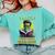 Halloween Teacher Librarian Frankenstein Reading Books Comfort Colors Sweatshirt Chalky Mint Halloween Teacher Librarian Frankenstein Reading Books Comfort Colors Sweatshirt Chalky Mint