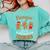 Hangin My Kindergarten Cookie Gingerbread Christmas Teacher For Men Women Kids Comfort Colors Sweatshirt Chalky Mint
