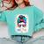 Happy Fri-Yay Friday Teacher Life Happy Friday Comfort Colors Sweatshirt Chalky Mint