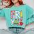 Happy Fri-Yay Teacher Back To School Friday Lovers Comfort Colors Sweatshirt Chalky Mint