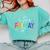 Happy Fri Yay Teacher Friday For Men Women Comfort Colors Sweatshirt Chalky Mint
