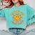 Happy To See Your Face Retro Happy Teacher Back To School Comfort Colors Sweatshirt Chalky Mint Happy To See Your Face Retro Happy Teacher Back To School Comfort Colors Sweatshirt Chalky Mint