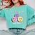 Happy To See Your Face Smile Face Teacher Back To School Comfort Colors Sweatshirt Chalky Mint Happy To See Your Face Smile Face Teacher Back To School Comfort Colors Sweatshirt Chalky Mint