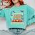 Haunted By Math 67 Meme Math Teacher Square Root 4489 Comfort Colors Sweatshirt Chalky Mint