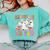 Haunted By My TBR Cute Ghosts Book Reading Teacher Halloween Comfort Colors Sweatshirt Chalky Mint Haunted By My TBR Cute Ghosts Book Reading Teacher Halloween Comfort Colors Sweatshirt Chalky Mint