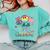 Hello 5th Grade Boy Girl Teacher Back To School 5th Grade Comfort Colors Sweatshirt Chalky Mint