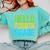 Hello Fourth Grade Shirt 4th Grade Boy Girl Student Teacher Comfort Colors Sweatshirt Chalky Mint