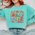 Hello Pre-K Back To School Teacher Student Fun Graphic Tee Comfort Colors Sweatshirt Chalky Mint
