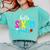 Hello Sixth Grade Cute Back To School 6th Grade Teacher Kids Comfort Colors Sweatshirt Chalky Mint