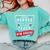 Some Heroes Wear Capes Others Teach 4th Grade Teacher Men Women Kids Comfort Colors Sweatshirt Chalky Mint